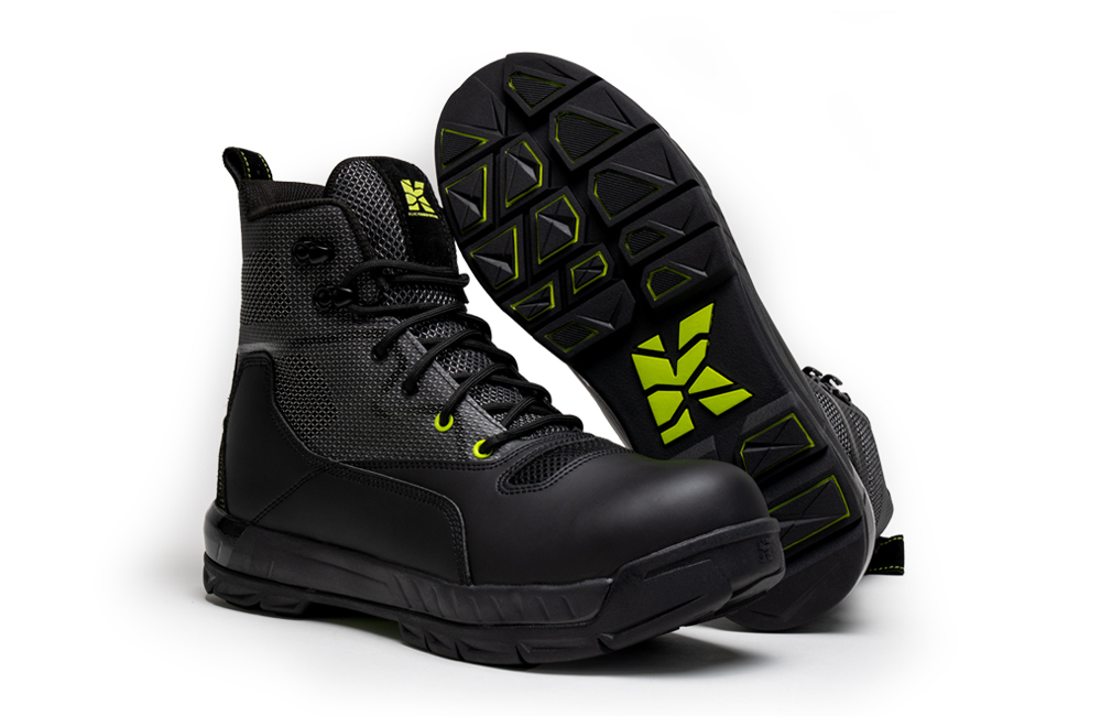 Black/Green Kujo X1 Landscape Boot
